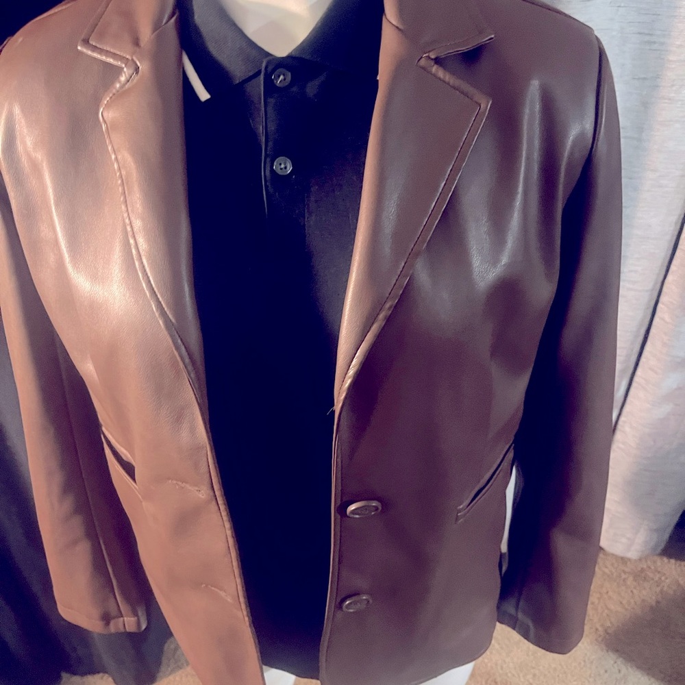 Leather jacket
